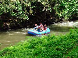 Rafting sul fiume Ayung